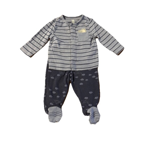 Carter's Just One You Infant Boy Two Piece Outfit With Alligators Size 3 Months - Picture 1 of 7